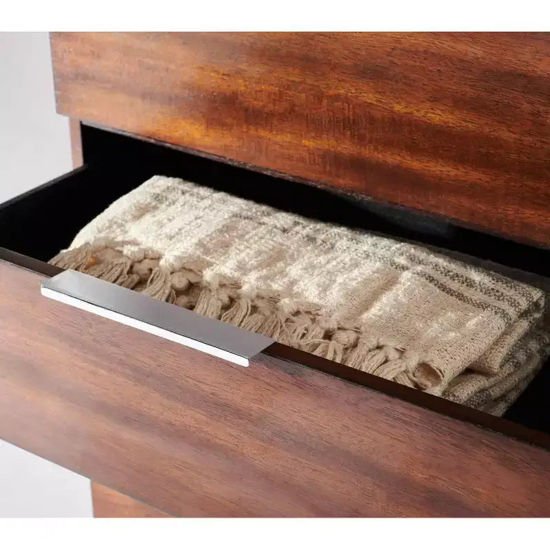 Cassettiera moderna a 8 cassetti Brylin - SFV2112 - Noce scuro - Safavieh Couture