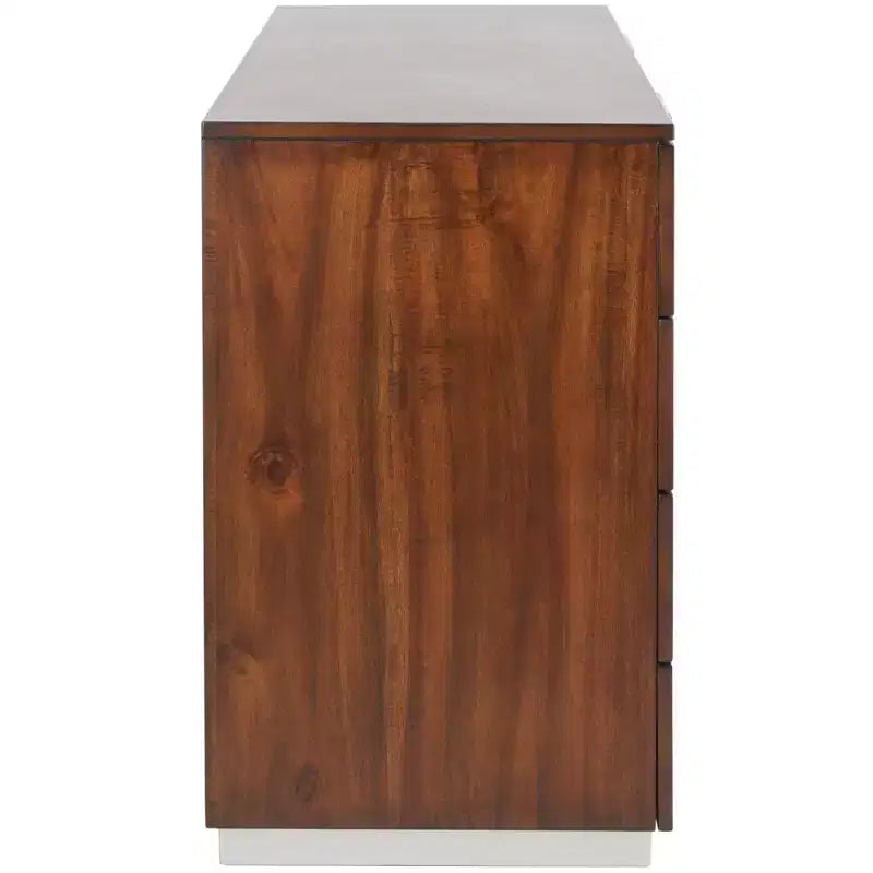 Cassettiera moderna a 8 cassetti Brylin - SFV2112 - Noce scuro - Safavieh Couture