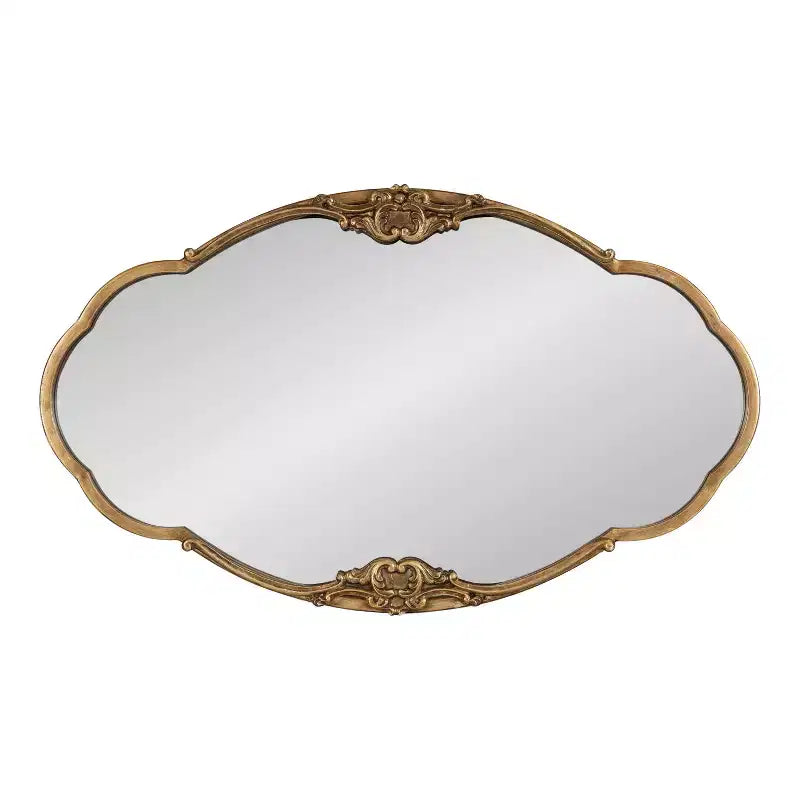 Specchio decorativo da parete Novella di Kate e Laurel, 30x18, oro