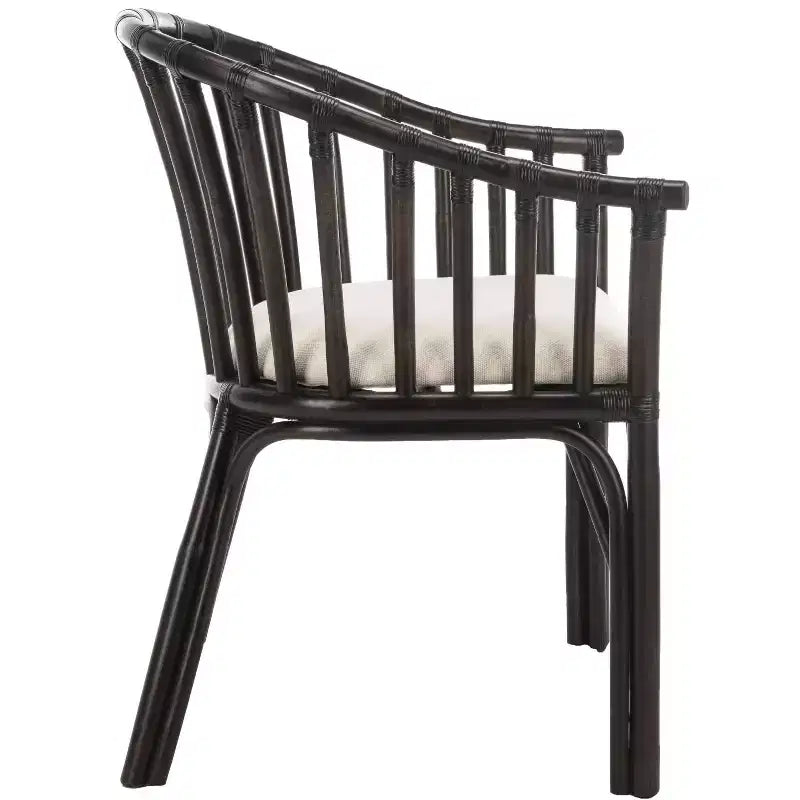 Poltrona Gino - SEA4017A - Marrone Scuro/Bianco - Safavieh