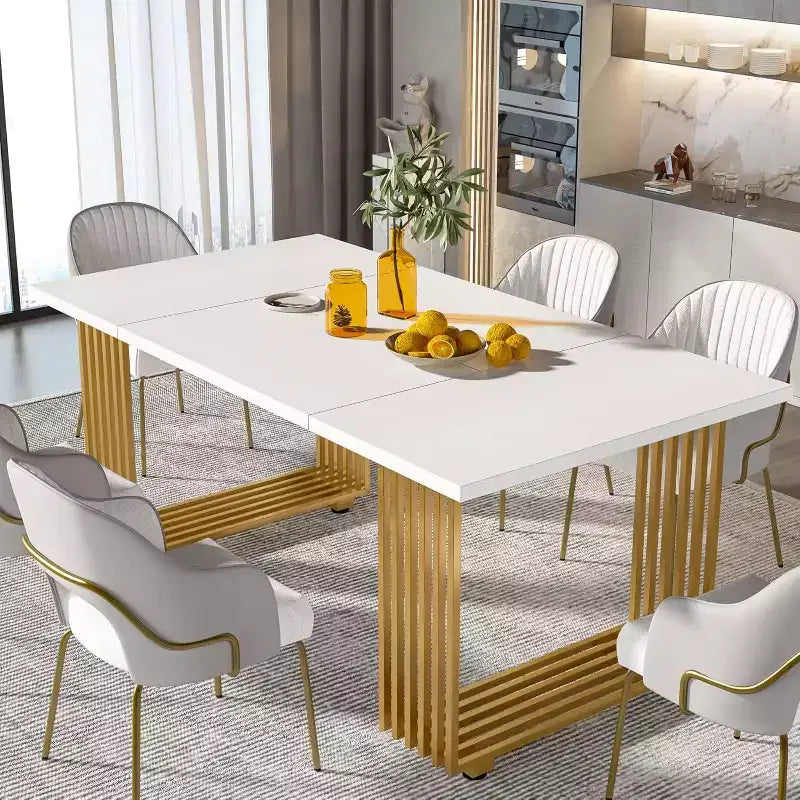 Tavolo da pranzo moderno Lantine da 180 cm per 6-8 persone