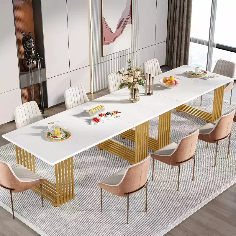 Tavolo da pranzo moderno Lantine da 180 cm per 6-8 persone