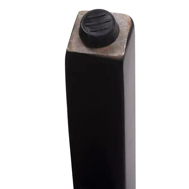 WestinTrends Sgabello da bar con sedile imbottito a sella da 29 pollici (set da 2), nero/grigio