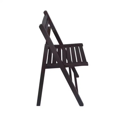 Set 2 sedie pieghevoli classiche in legno massello - Flora Home