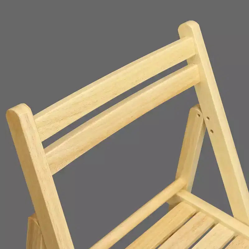 Set 2 sedie pieghevoli classiche in legno massello - Flora Home