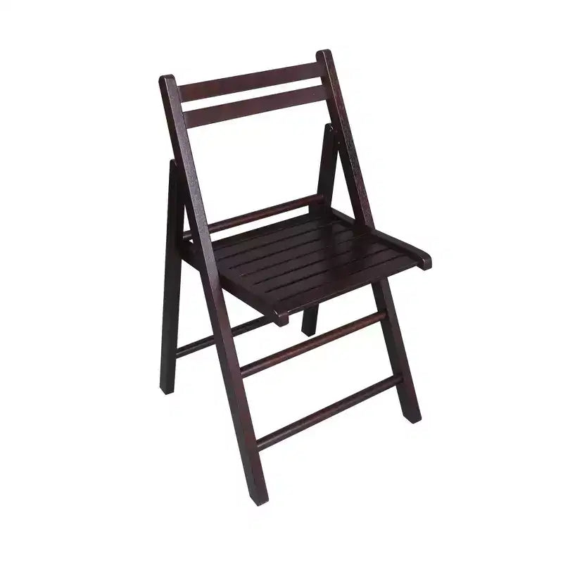 Set 2 sedie pieghevoli classiche in legno massello - Flora Home