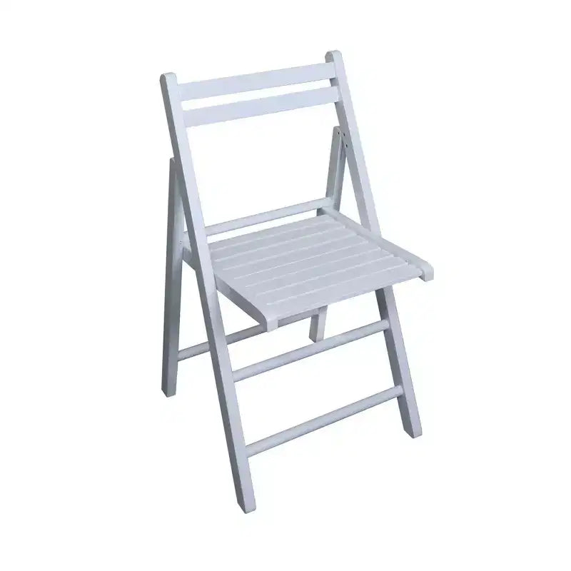 Set 2 sedie pieghevoli classiche in legno massello - Flora Home