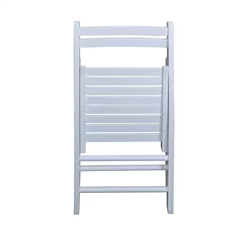 Set 2 sedie pieghevoli classiche in legno massello - Flora Home
