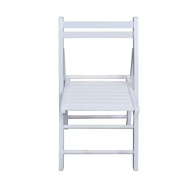Set 2 sedie pieghevoli classiche in legno massello - Flora Home