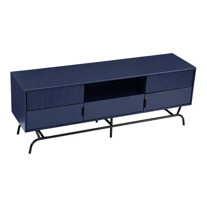 Mobile TV moderno a 3 cassetti per TV fino a 65" con armadietto