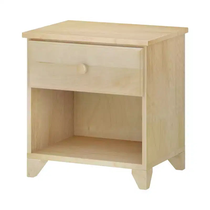 Max & Lily Comodino Classico in Legno con 1 Cassetto, Tavolino da Notte/Tavolino per Bambini, Comodino Piccolo per Camera da Letto
