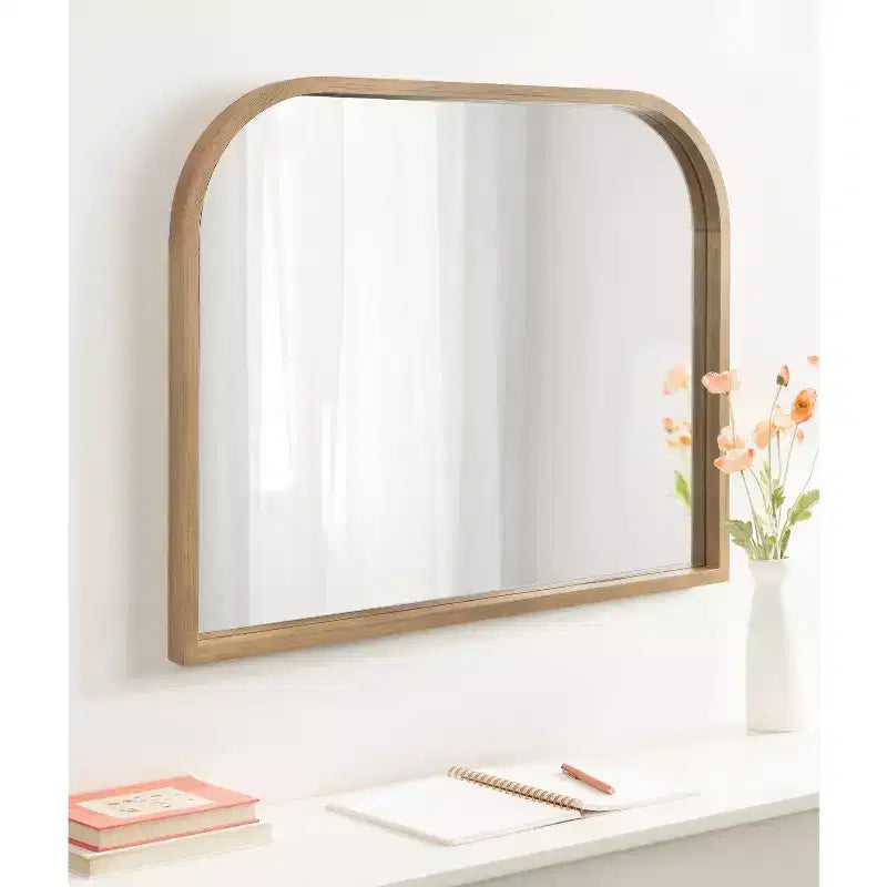 Kate & Laurel All Things Decor Specchio Ad Arco Moderno in Legno Occonor 36x28