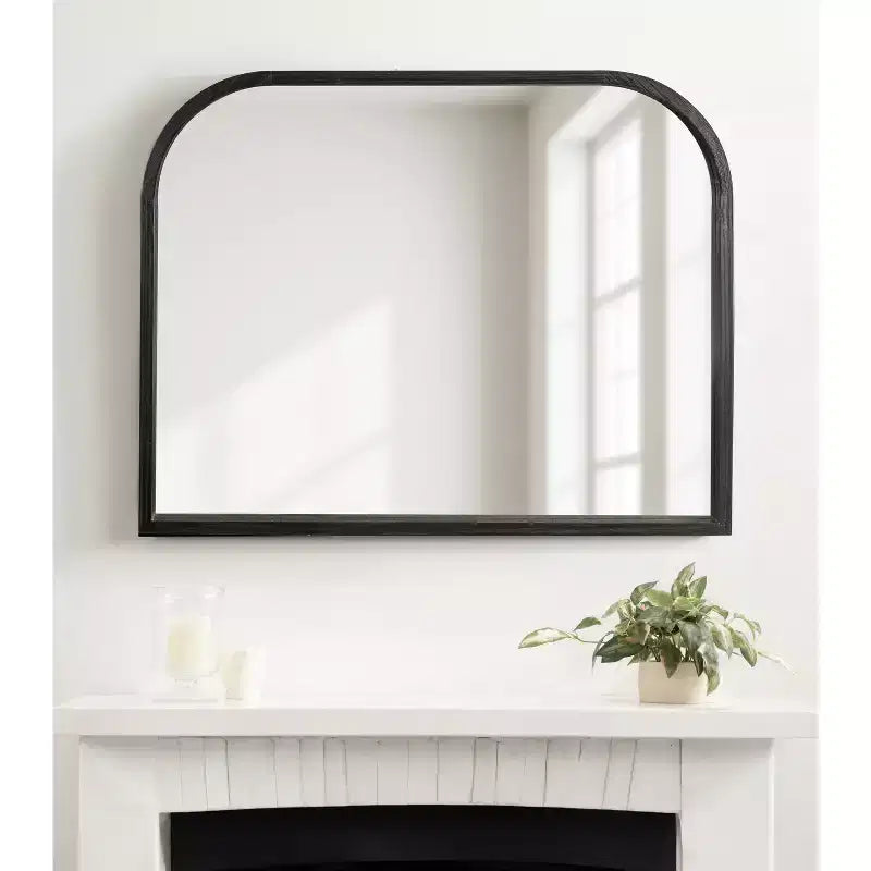 Kate & Laurel All Things Decor Specchio Ad Arco Moderno in Legno Occonor 36x28