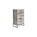 Signature Design by Ashley Casual Neilsville Chest of Drawers, Whitewash