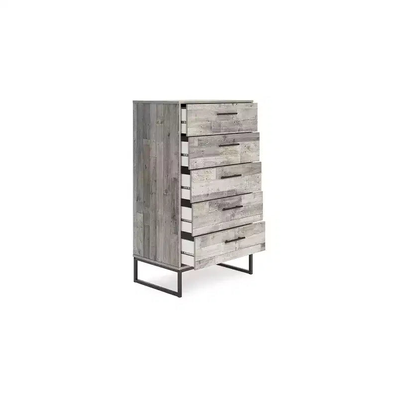 Signature Design by Ashley Cassettiera Neilsville Casual, Bianco decapato