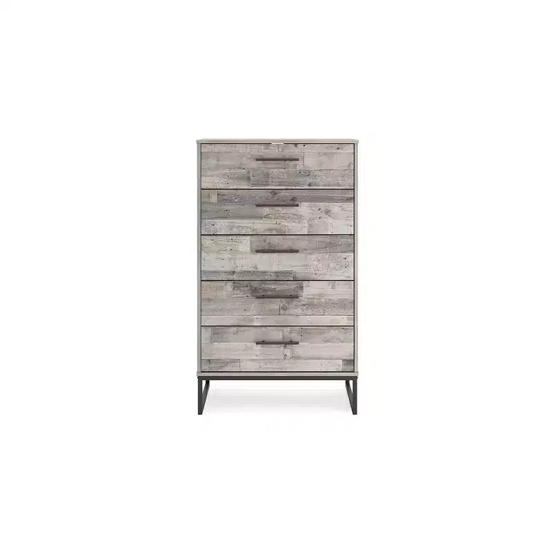 Signature Design by Ashley Cassettiera Neilsville Casual, Bianco decapato