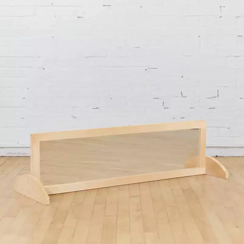 ECR4Kids Specchio Bidirezionale a Doppia Faccia in Legno, Mobili Montessori