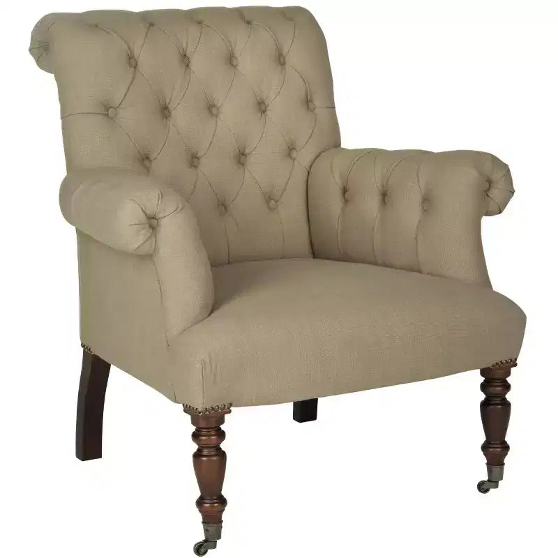 Poltrona club Bennett - MCR4737A - True Taupe - Safavieh