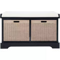 Landers 2 Drawer Cushion Bench - BCH5702 - Safavieh