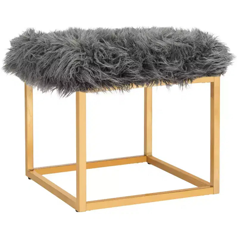 Pouf Rowan Square - FOX6288 - Safavieh Couture