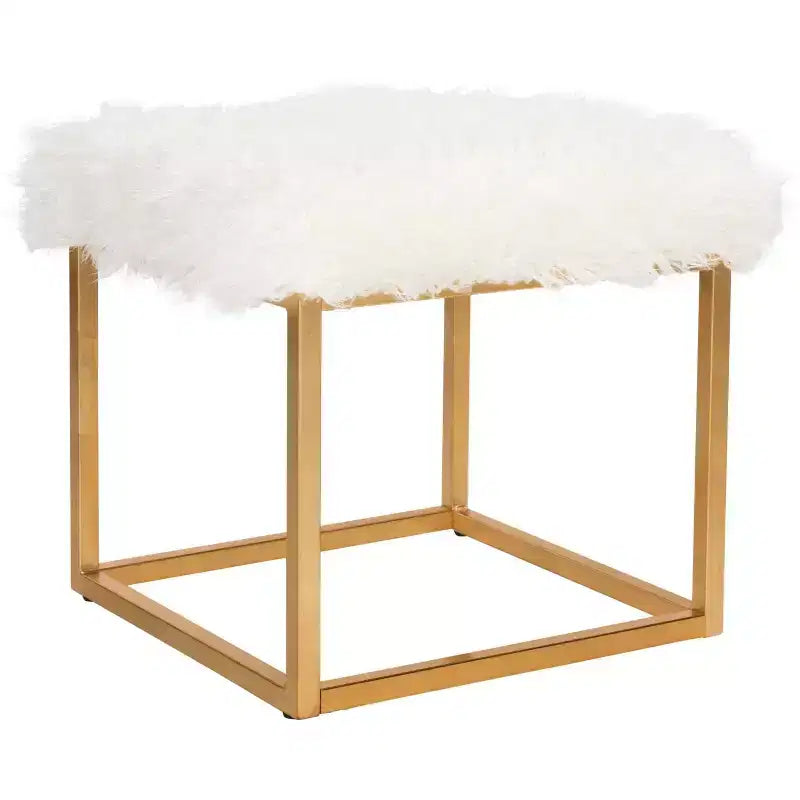 Pouf Rowan Square - FOX6288 - Safavieh Couture