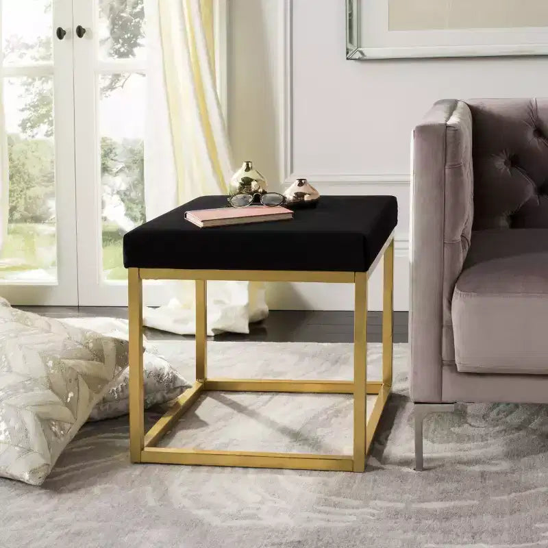 Pouf Rowan Square - FOX6288 - Safavieh Couture
