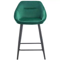 Zorica Counter Stool - BST7502 - Emerald/Black - Safavieh