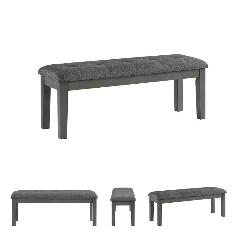 Signature Design by Ashley Panca da pranzo Hallanden 50 contemporanea, bicolore grigio