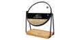 Pursonic Dual Side Mirror With Bamboo Tray
