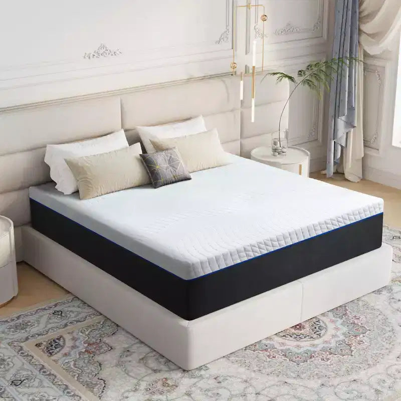 Materasso Wuleitex 14 Medium in memory foam, silenzioso e indisturbante per una notte di sonno confortevole