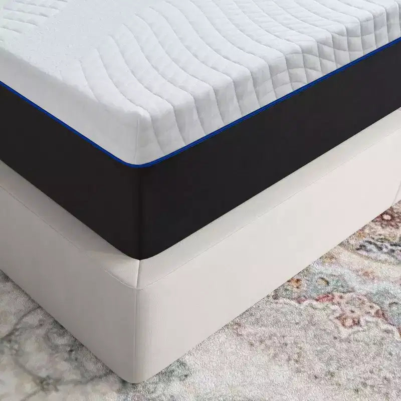 Materasso Wuleitex 14 Medium in memory foam, silenzioso e indisturbante per una notte di sonno confortevole
