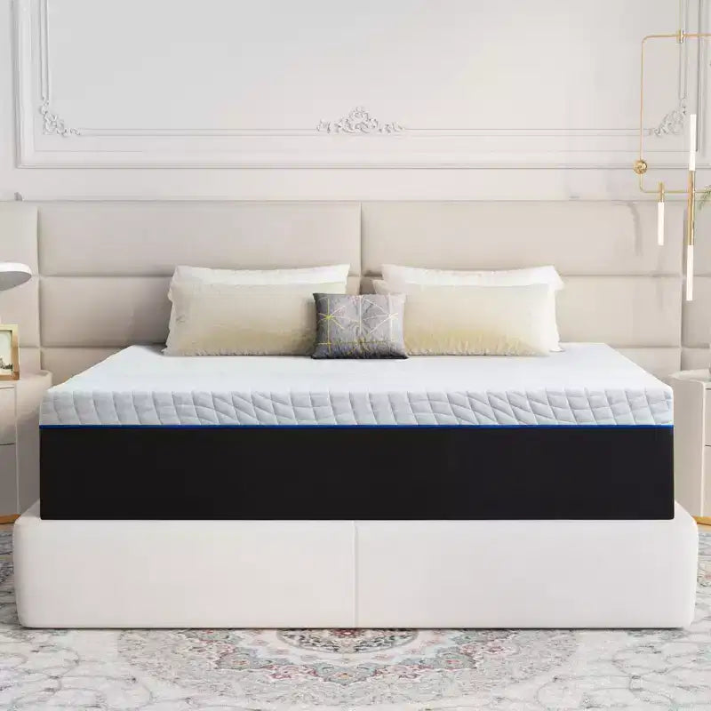 Materasso Wuleitex 14 Medium in memory foam, silenzioso e indisturbante per una notte di sonno confortevole