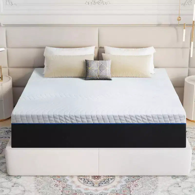 Materasso Wuleitex 14 Medium in memory foam, silenzioso e indisturbante per una notte di sonno confortevole
