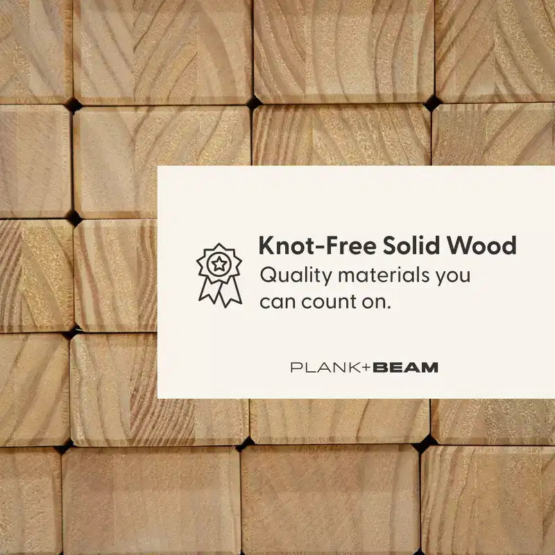 Plank+Beam 36 Console da Tavolo in Legno Massello, Tavolo da Divano Classico Stile Fattoria, Tavolo Stretto da Ingresso per Corridoio