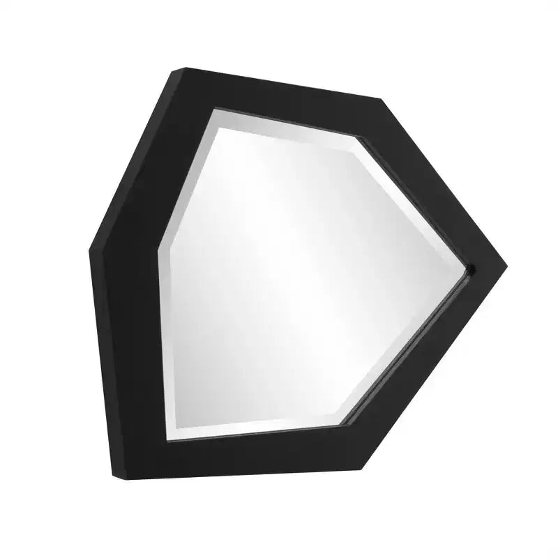 Howard Elliott 16x11.75 Abrams Specchio da Parete Asimmetrico Astratto Contemporaneo