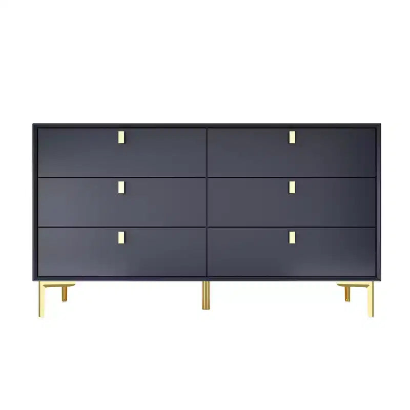 Famapy Cassettiera portaoggetti a 6 cassetti, comò moderno