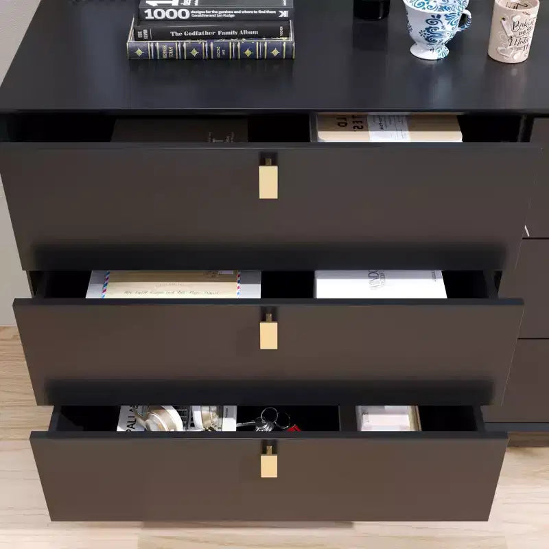 Famapy Cassettiera portaoggetti a 6 cassetti, comò moderno