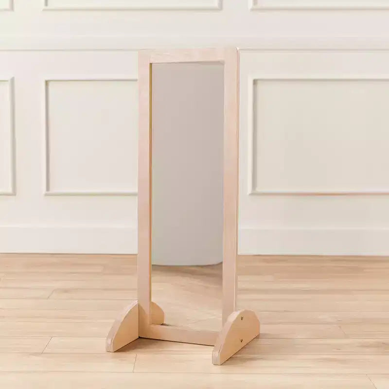 ECR4Kids Specchio Bidirezionale Monofacciale in Legno per Bambini, Mobili per Bambini