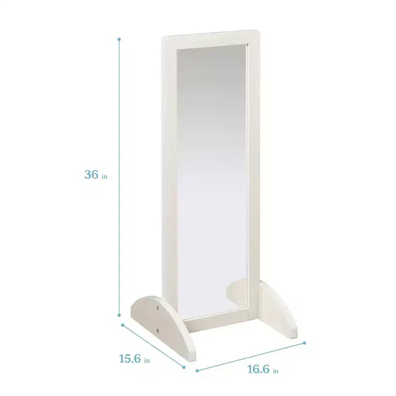 ECR4Kids Specchio Bidirezionale Monofacciale in Legno per Bambini, Mobili per Bambini