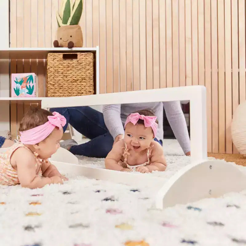 ECR4Kids Specchio Bidirezionale Monofacciale in Legno per Bambini, Mobili per Bambini