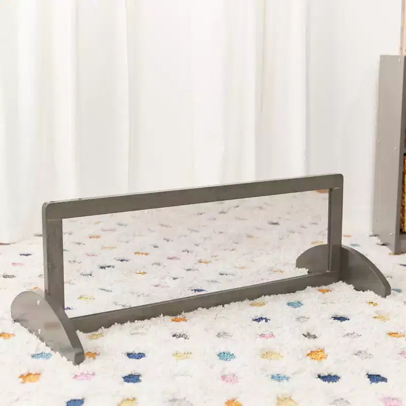 ECR4Kids Specchio Bidirezionale Monofacciale in Legno per Bambini, Mobili per Bambini