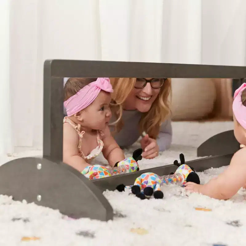 ECR4Kids Specchio Bidirezionale Monofacciale in Legno per Bambini, Mobili per Bambini