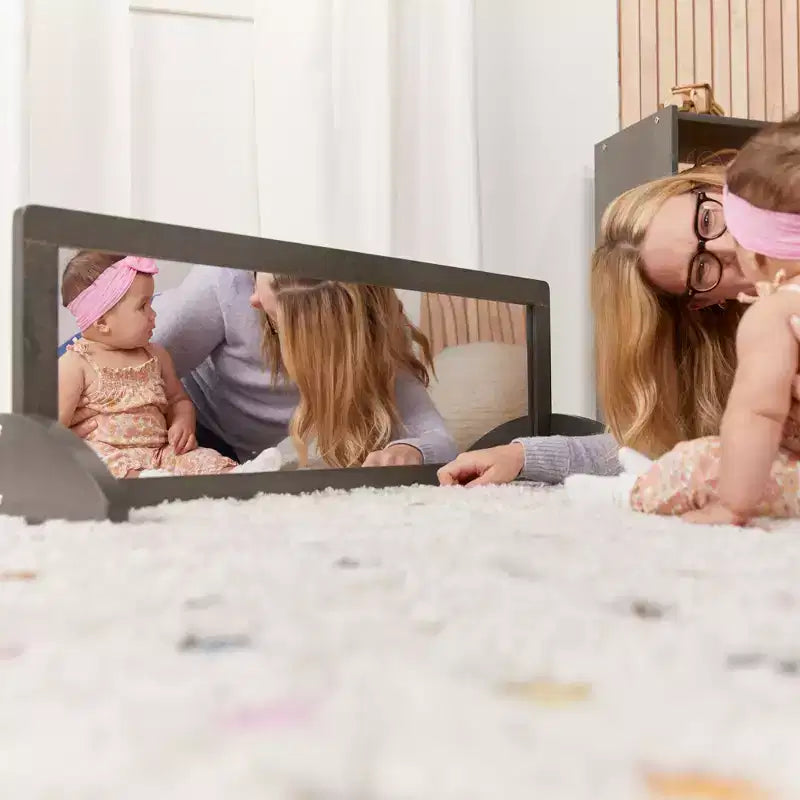 ECR4Kids Specchio Bidirezionale Monofacciale in Legno per Bambini, Mobili per Bambini