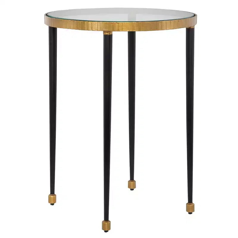 Tavolino antico color oro