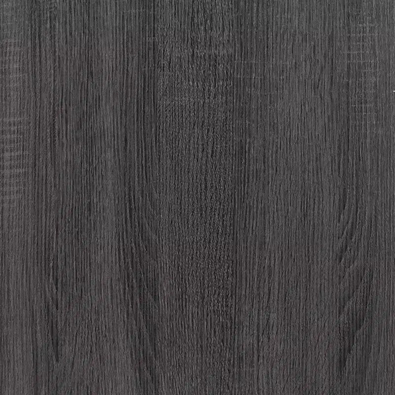 Madia in legno Emma e Oliver, stile Mid-Century Modern, con ante a chiusura ammortizzata, ripiani e gambe affusolate ed eleganti con pattini protettivi per il pavimento