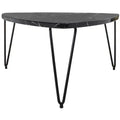Jacky Triangle Coffee Table - Black - Safavieh