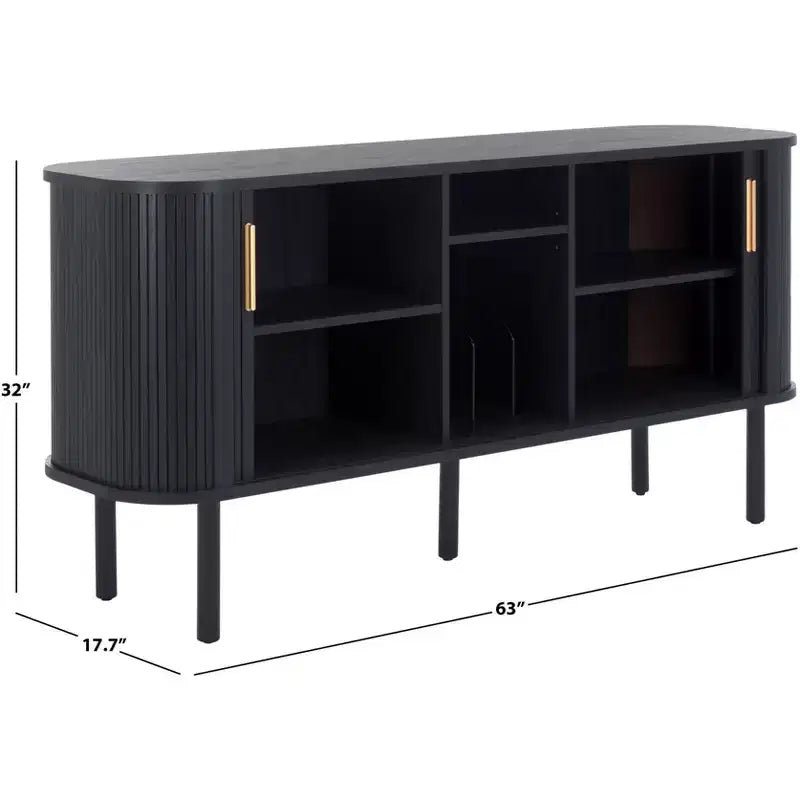 Tealla 2 Credenza/Mobile TV con anta a tamburo - MED9636 - Safavieh