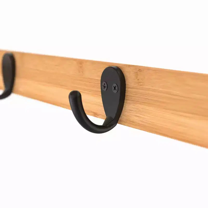 Mensola da parete in bambù con ganci ClosetMaid - ClosetMaid