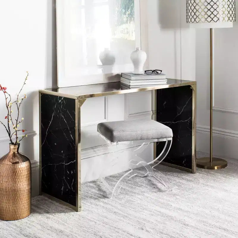Console Kylie - CNS6201A - Nero/Ottone - Safavieh