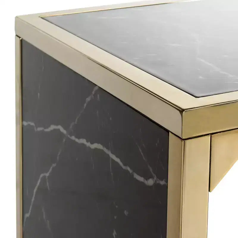 Console Kylie - CNS6201A - Nero/Ottone - Safavieh